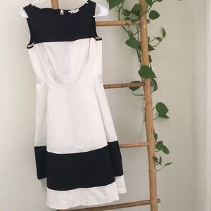 Black and white Kate Spade dress
